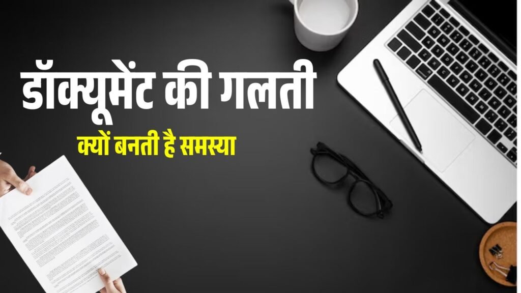 Income and Caste Certificate Mistakes